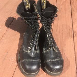 Dr.  Martens, 10 Hole Boots, Steel Toe